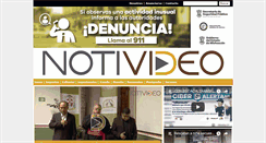 Desktop Screenshot of notivideo.com